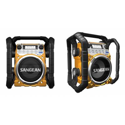 U4 radio chantier numérique BT jaune Sangean