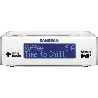 DCR-89 radio-réveil numérique DAB+ blanc Sangean