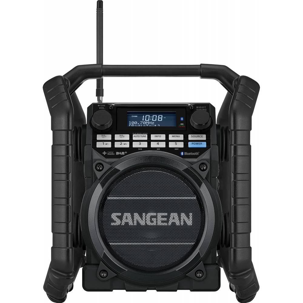 Sangean Radio U4 DBT digitale werfradio BT DAB+ zwart