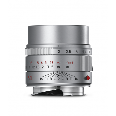 APO-Summicron-M 50 f/2 ASPH. silver anodized finish  Leica
