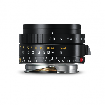 Elmarit-M 28 f/2.8 ASPH., black anodized finish  Leica