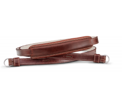 Carrying Strap for M-, Q- and X- system, leather, brown Leica