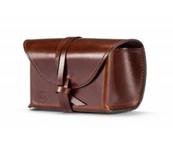 Vintage pouch C-LUX, leather, vintage brown Leica