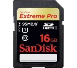 SDHC Extreme Pro 16Gb 95MB/s UHS-1 Sandisk