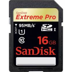 Sandisk SDHC Extreme Pro 16Gb 95MB/s UHS-1 