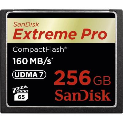 CF Extreme Pro 256Go 160MB/sec  Sandisk