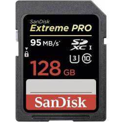 Sandisk SDXC Extreme Pro 128GB 95MB/s UHS-1 