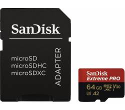 MicroSDXC Extreme Pro 64GB Sandisk