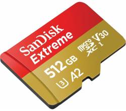 MicroSDXC Extreme 512GB 160MB/s Sandisk