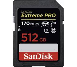 SDXC Extreme Pro 512GB UHS-I Sandisk