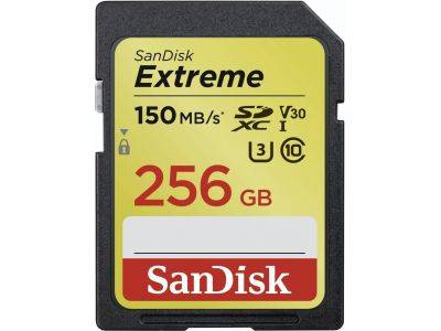 SDXC Extreme 256GB