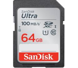 SDXC Ultra 64GB 100MB/s CL10 Sandisk