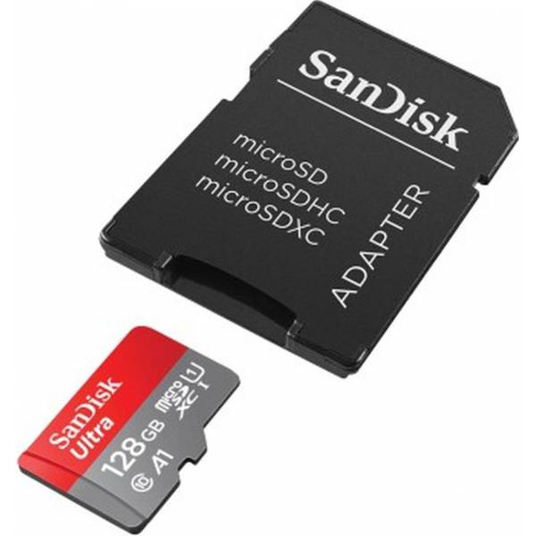 Sandisk Geheugenkaart MicroSDXC Ultra Android 128GB 120MB/s Class 10 A1