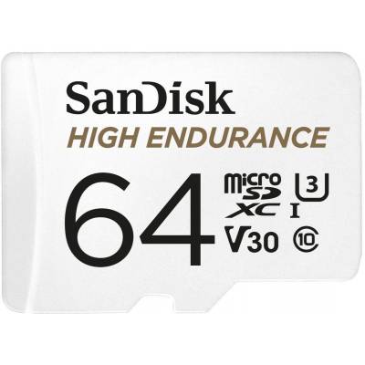 MicroSDHC Dashcam & Home Monitoring 64GB  Sandisk