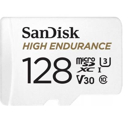 MicroSDHC Dashcam & Home Monitoring 128GB  Sandisk