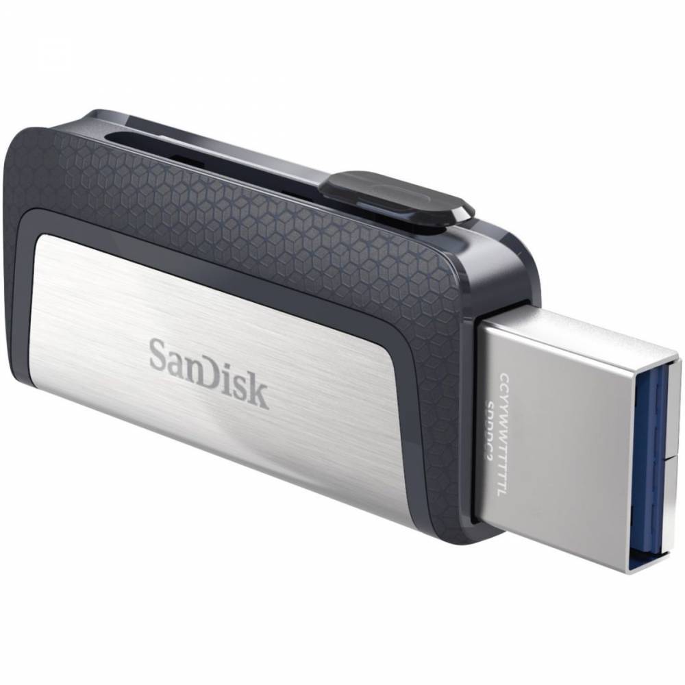 Sandisk USB-stick Dual Drive Ultra 3.1 256GB USB - USB C 150MB/s