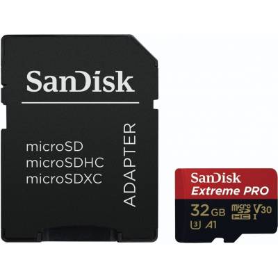 MicroSDXC Extreme Pro 32GB V30 95MB/s + Adapt  Sandisk
