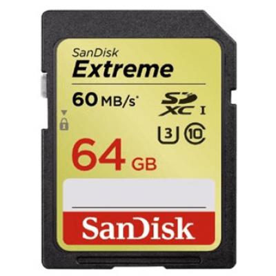 MemoryCard SDHC extreme 64gb 