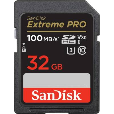 Extreme Pro 32GB SDHC Memory Card 100MB 