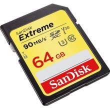 SD Extreme 64GB 90MB/S V30 173356   