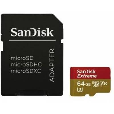 Micro SD 173363 MicroSDXC Extreme 64GB 90M 