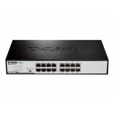 16-Port Fast Ethernet Unmanaged Desktop Switch DES-1016D  D-Link