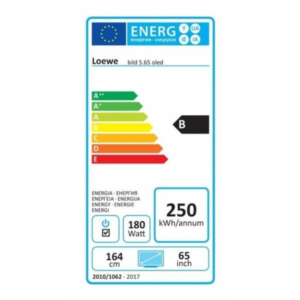 Loewe bild 5.65 OLED Zwart 57440W50 Loewe bild 5.65 OLED Zwart 57440W50