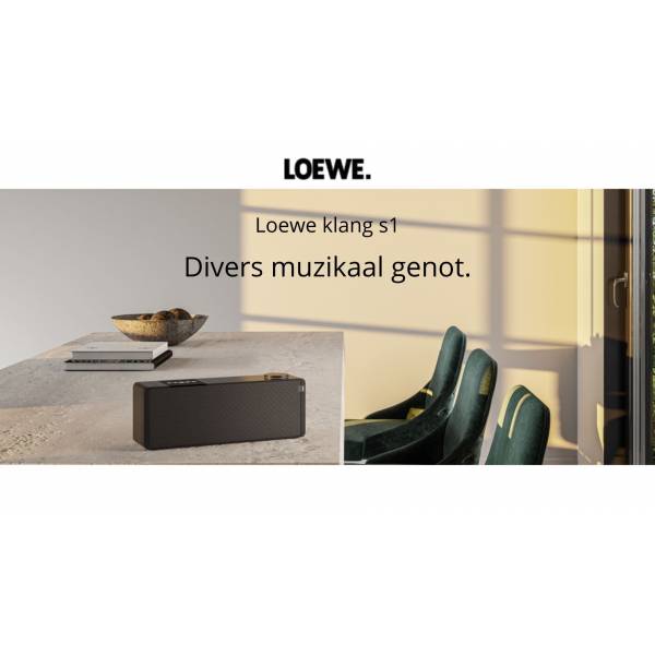 Loewe Streaming audio klang s1 Grafietgrijs