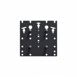 Loewe wall mount slim 221 (2x2/2x1/1x1) black 