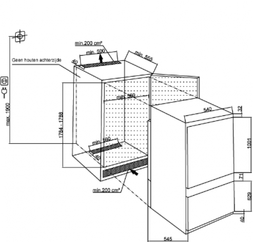 BCSA285E4SN  Beko