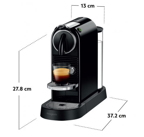Magimix Citiz M196 Zwart  Nespresso