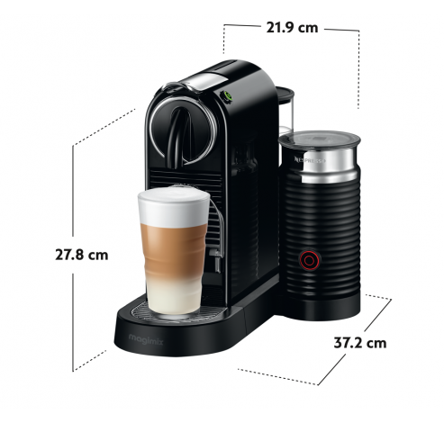 Magimix Citiz & Milk M196 Zwart  Nespresso