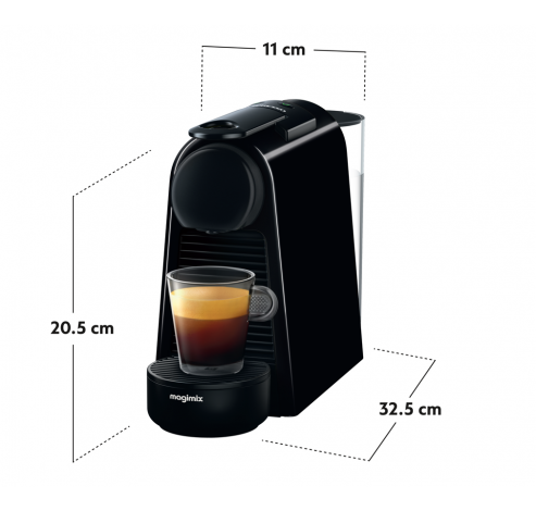 Magimix Essenza Mini M115 Zwart  Nespresso