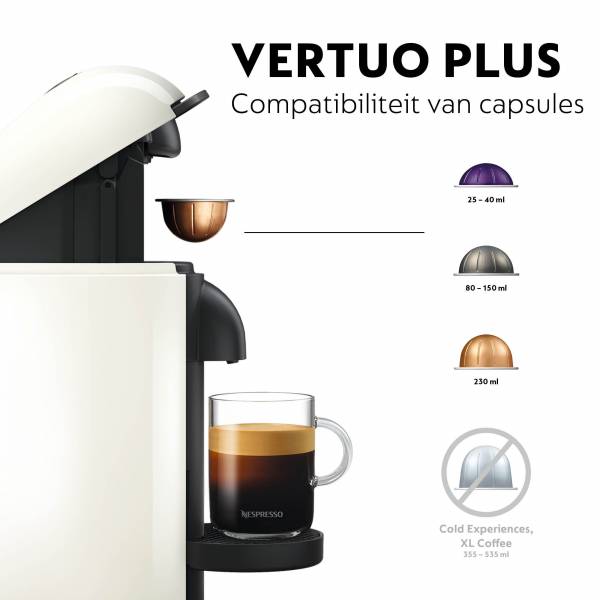 Krups Vertuo Plus XN903110 Wit Nespresso