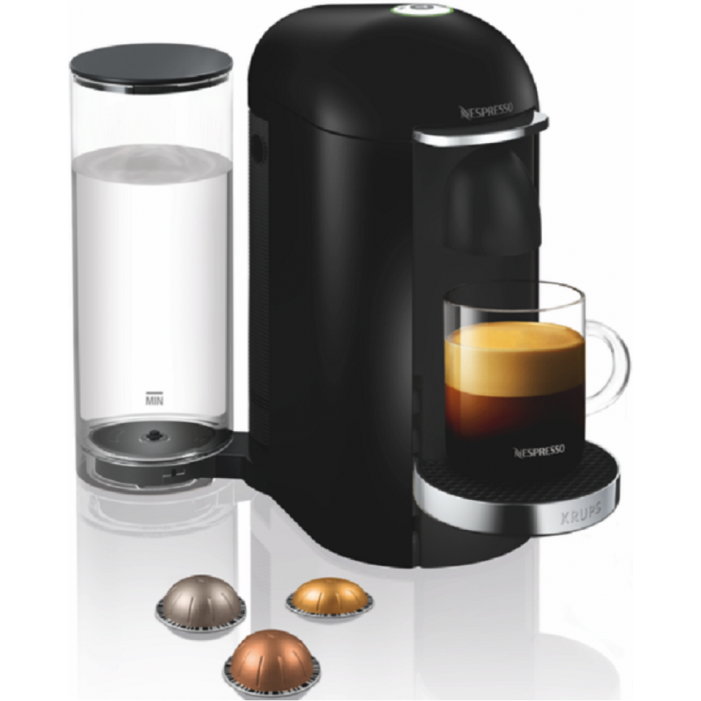 Nespresso Koffiemachine Krups Vertuo Plus XN900810 Zwart