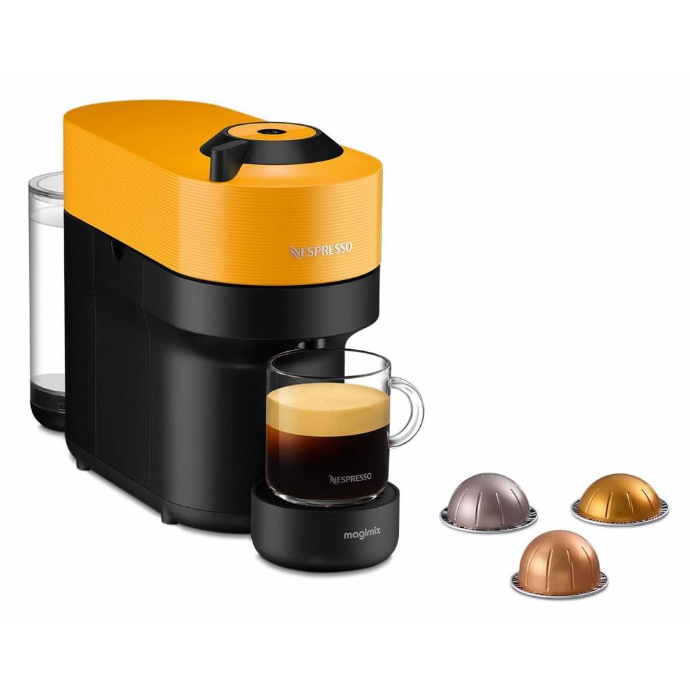 Nespresso Koffiemachine Magimix M800 Vertuo Pop Mango Yellow