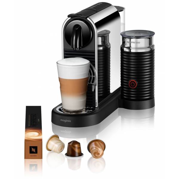 Magimix M900 Citiz & Milk Platinum Chroom Nespresso
