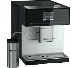 CM 7350 CoffeePassion Vrijstaande koffiezetautomaat Obsidiaanzwart Miele