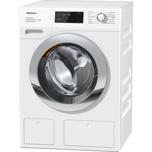 Miele wasmachine WEH875WPS + Miele droogkast TEC235WP Miele Miele wasmachine WEH875WPS + Miele droogkast TEC235WP Miele