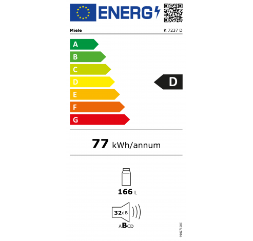 K 7237 D  Miele