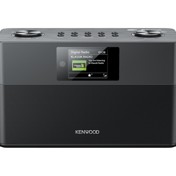 Kenwood Compacte Stereo Radio met DAB+ en Bluetooth Audio