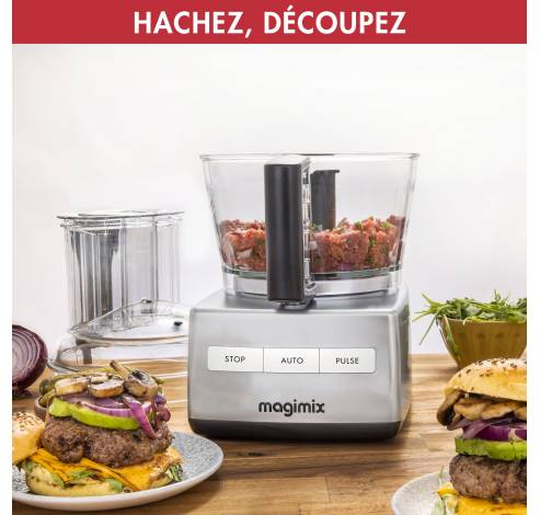 Foodprocessor 4200XL Mat Chroom  Magimix