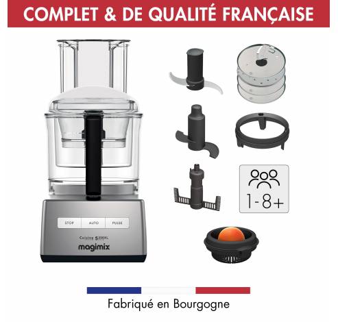 Foodprocessor 5200XL Mat Chroom  Magimix