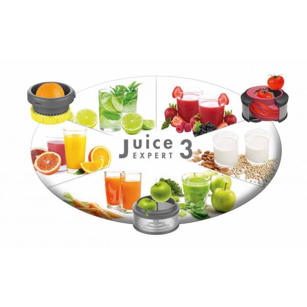 Juice Expert 3 Chroom/Zwart Magimix