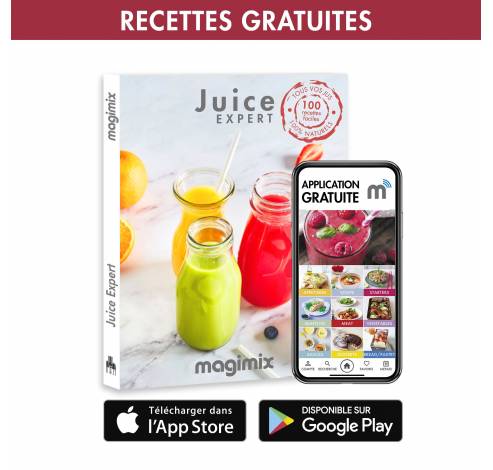 Juice Expert 3 Chroom/Zwart  Magimix