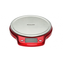 KitchenAid KD151BXERA  Digitale weegschaal zilver/keizerrood 