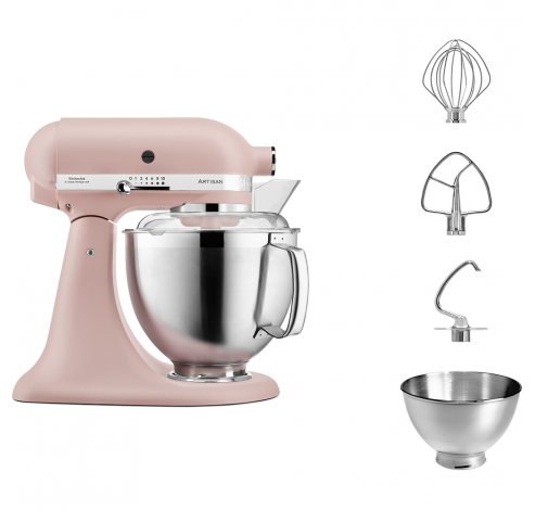 Artisan 4,8L Feather Pink 5KSM185PS   KitchenAid