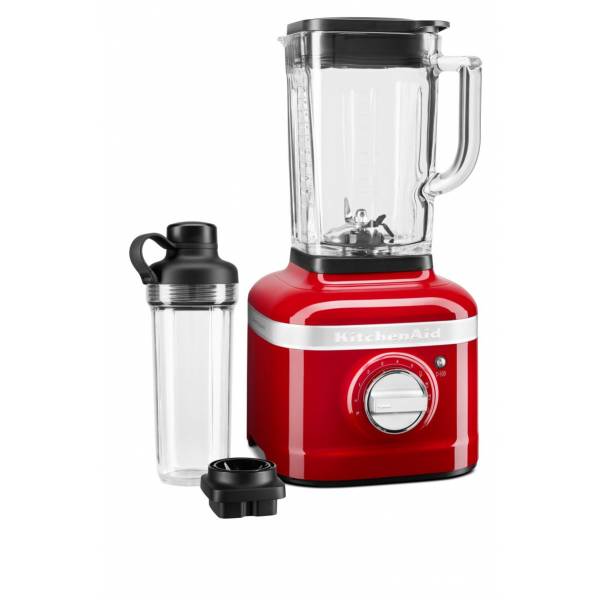 Artisan blender K400 met persoonlijke mengbeker Appelrood KitchenAid Artisan blender K400 met persoonlijke mengbeker Appelrood KitchenAid
