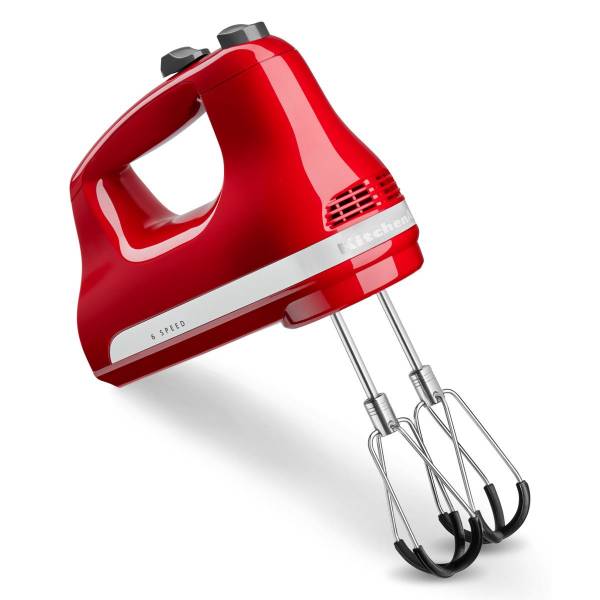 5KHM6118 Handmixer met 6 snelheden en klopper met flexibele rand Keizerrood 