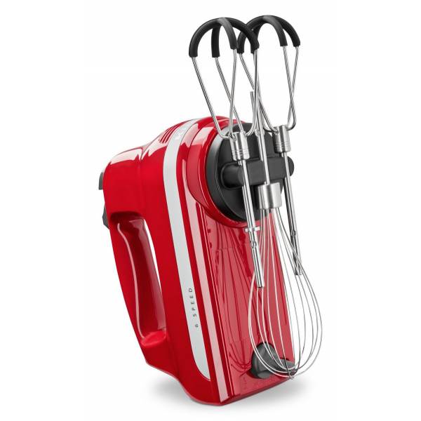 5KHM6118 Handmixer met 6 snelheden en klopper met flexibele rand Keizerrood 